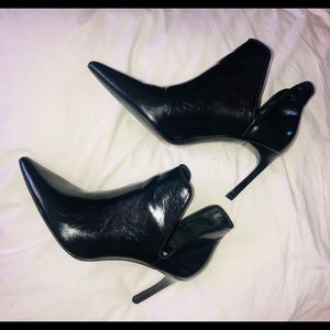 Zara Shoes - Black Patent Booties Zara Shoes - Black Patent Booties